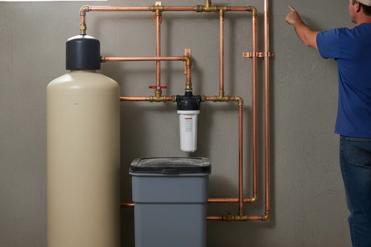 Whole-house water treatment system installed in Fair Oaks